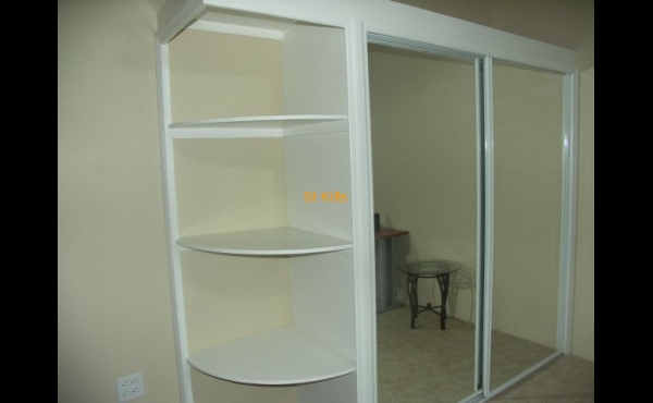 Closet with shelf space