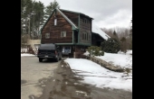 View of door from driveway. 