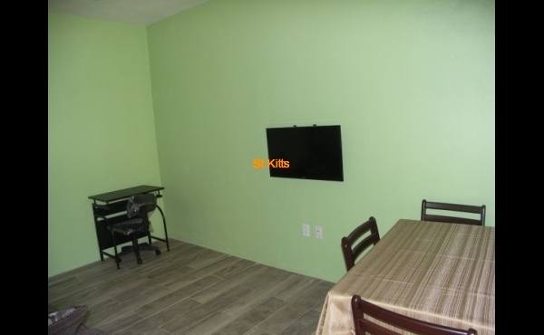 Living Area with table and chairs/TV