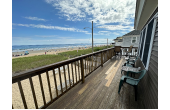 Deck with Beach view